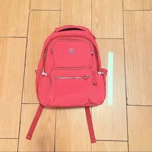 NWOT Big Pink Backpack w/ laptop pocket
